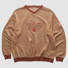 Cleveland Browns Fanatics CRABLE SPORTSWEAR 90s Pullover Sweatshirt