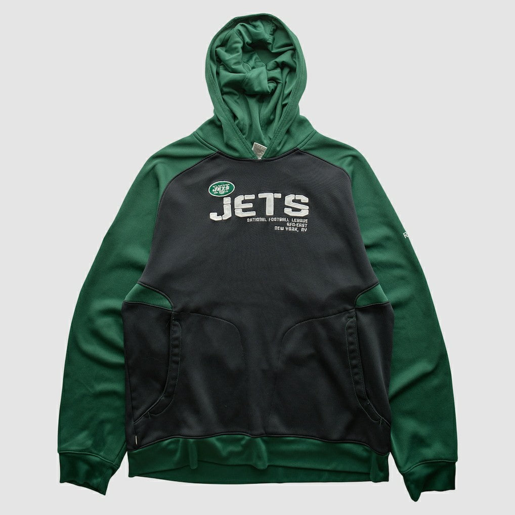 New York Jets Fanatics Reebok 2010s Hooded Pullover Sweatshirt