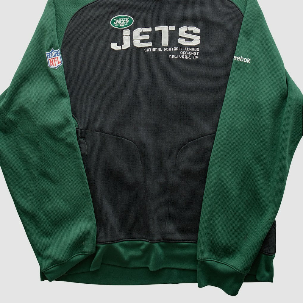 New York Jets Fanatics Reebok 2010s Hooded Pullover Sweatshirt