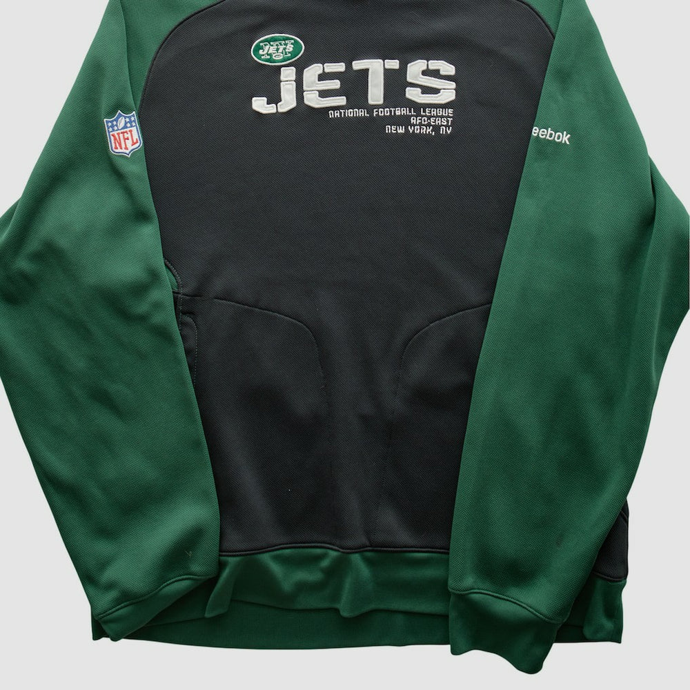 New York Jets Fanatics Reebok 2010s Hooded Pullover Sweatshirt