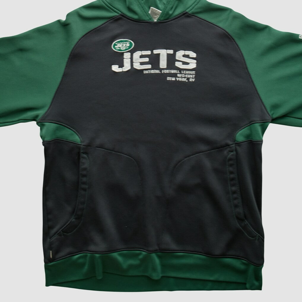 New York Jets Fanatics Reebok 2010s Hooded Pullover Sweatshirt