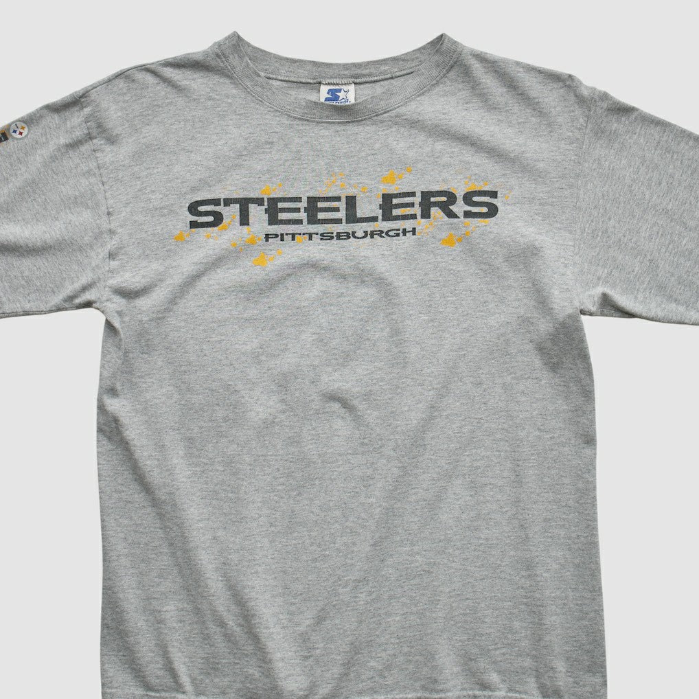 Pittsburgh Steelers Fanatics Starter 90s Long Sleeve T-shirt