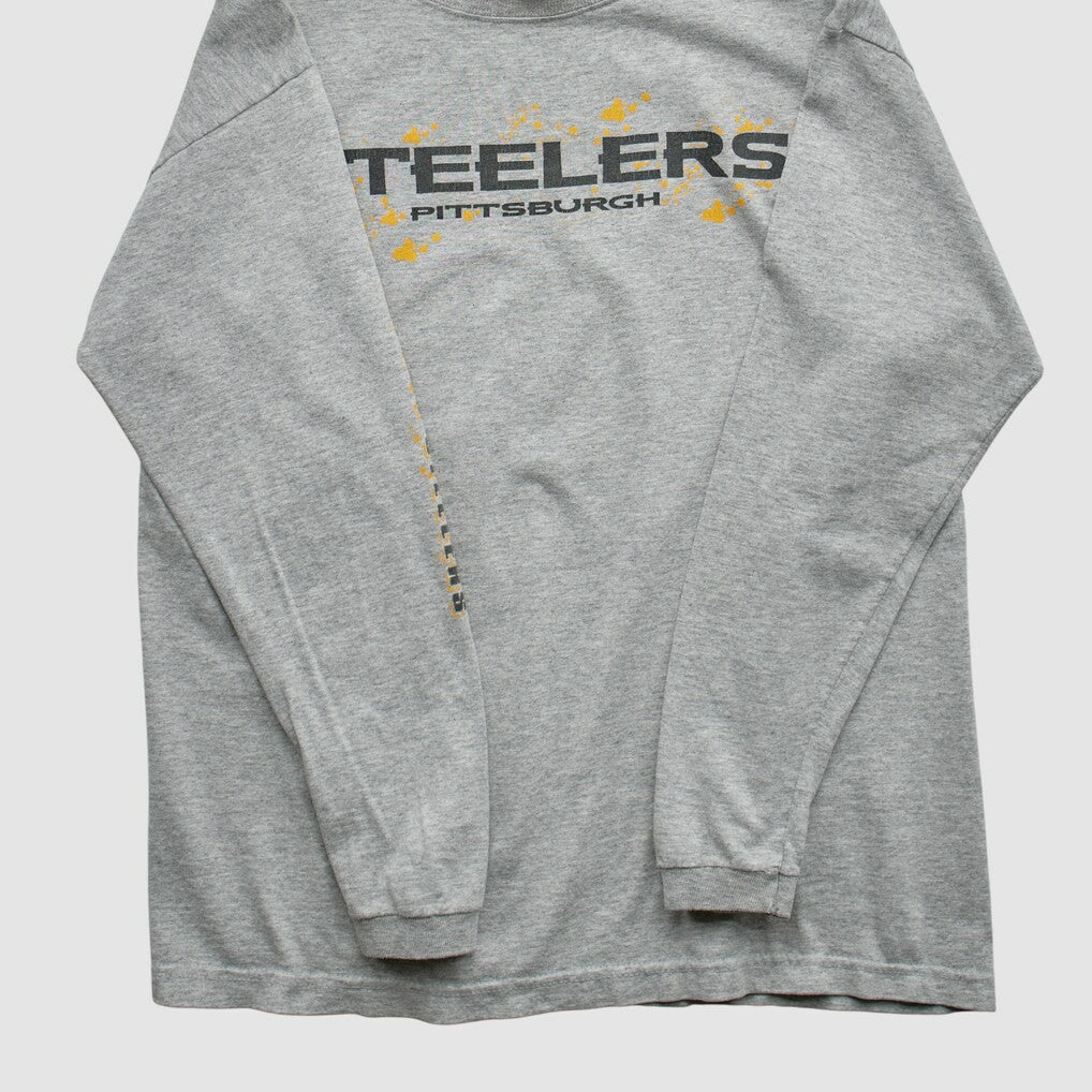 Pittsburgh Steelers Fanatics Starter 90s Long Sleeve T-shirt