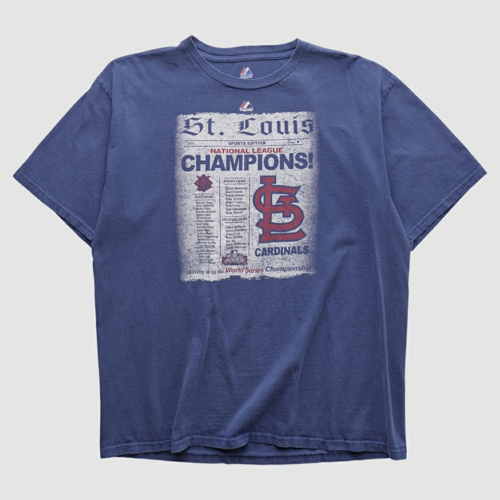 St. Louis Cardinals Majestic 2011 T-shirt | MLB Shop