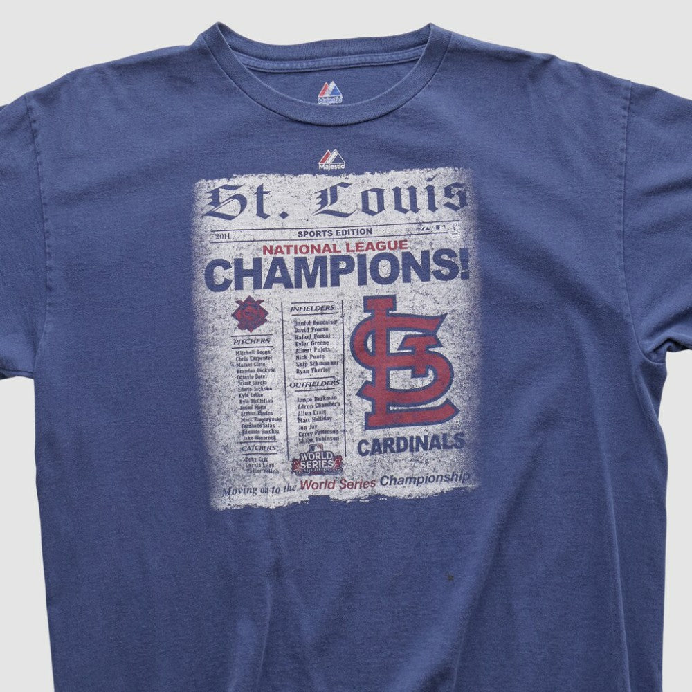 St. Louis Cardinals Majestic 2011 T-shirt | MLB Shop