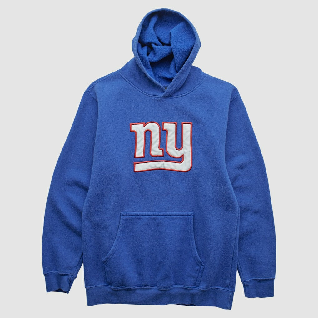 New York Giants Fanatics Reebok 2000s Hooded Pullover Sweatshirt