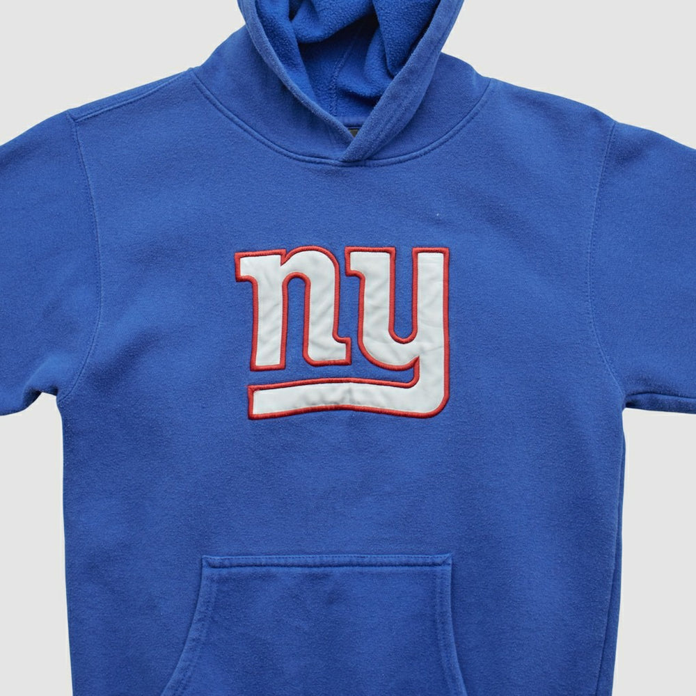 New York Giants Fanatics Reebok 2000s Hooded Pullover Sweatshirt