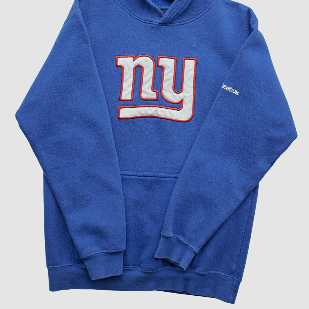 New York Giants Fanatics Reebok 2000s Hooded Pullover Sweatshirt