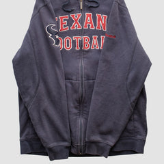 Houston Texans Fanatics Reebok 2010s Hooded Full Zip Sweatshirt