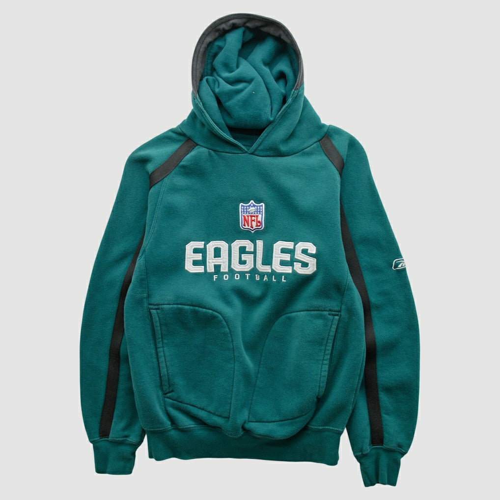 Philadelphia Eagles Fanatics Reebok 2000s Hooded Pullover Sweatshirt