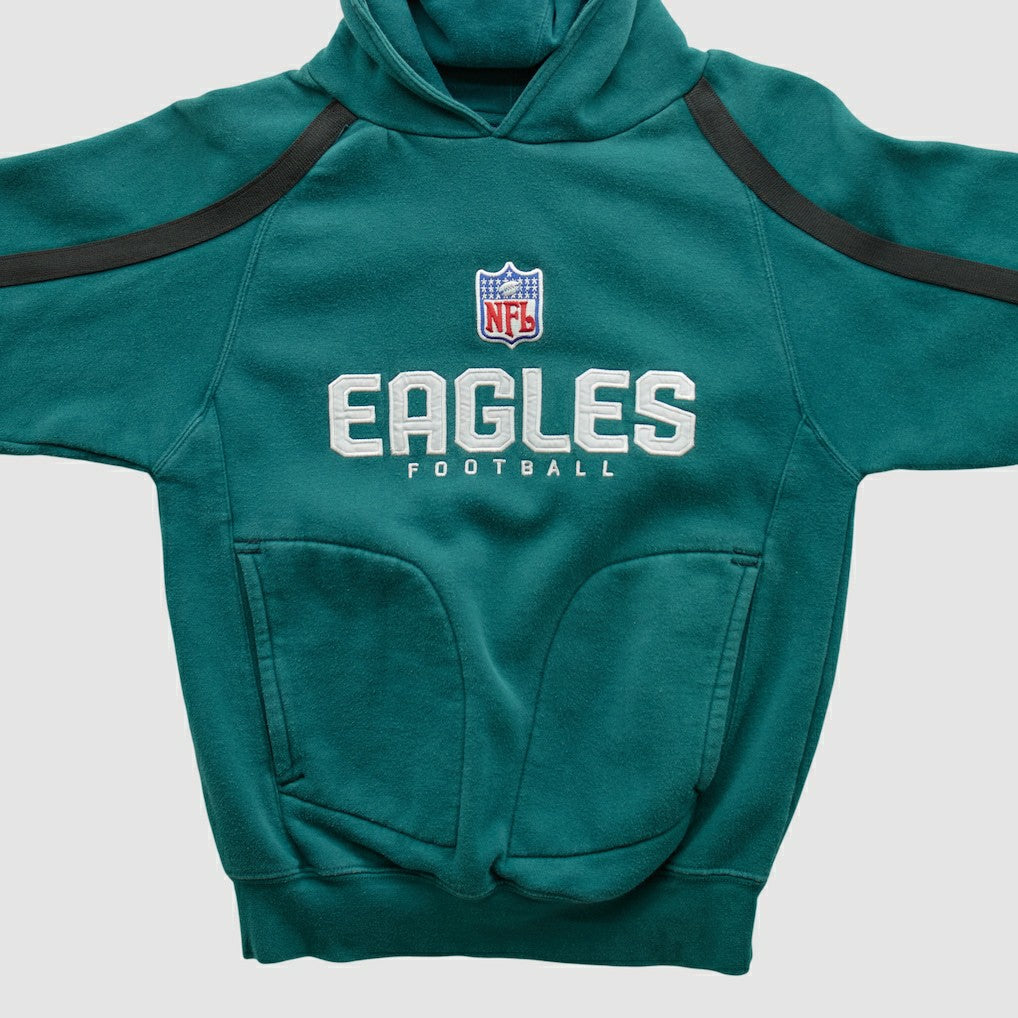Philadelphia Eagles Fanatics Reebok 2000s Hooded Pullover Sweatshirt