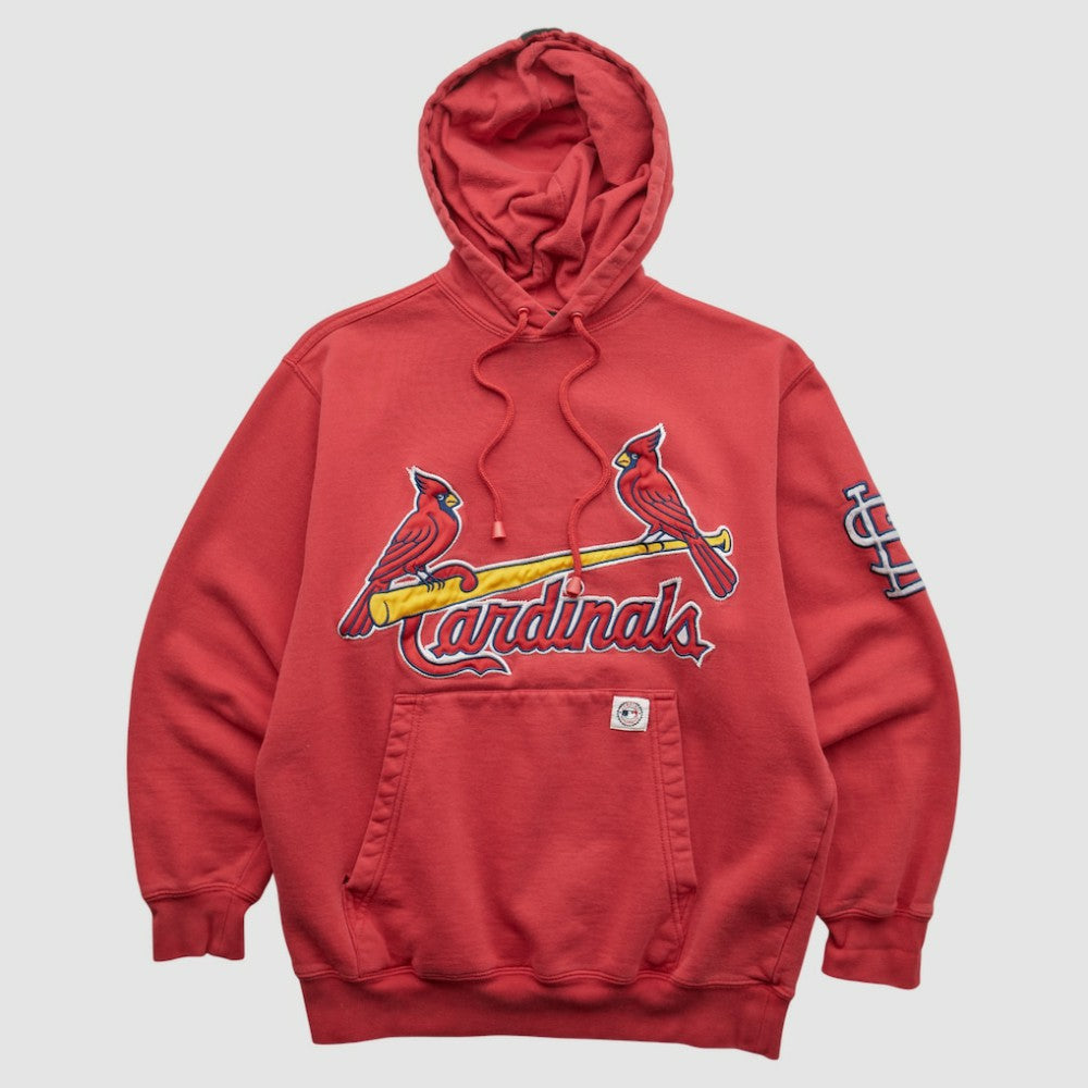 St. Louis Cardinals Stitches 2000s Hooded Pullover Sweatshirt | MLB Shop