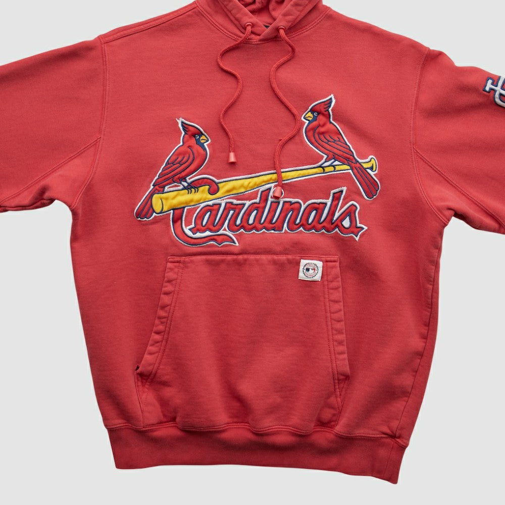 St. Louis Cardinals Stitches 2000s Hooded Pullover Sweatshirt | MLB Shop