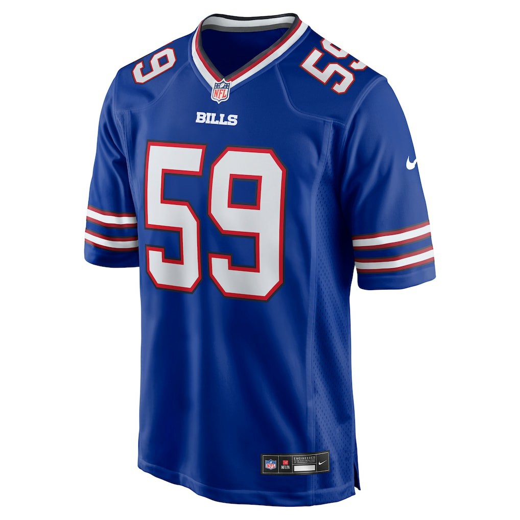 Buffalo Bills Nike Shaq Lawson  Team Game Jersey