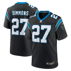 Carolina Panthers Nike Isaiah Simmons  Team Game Jersey