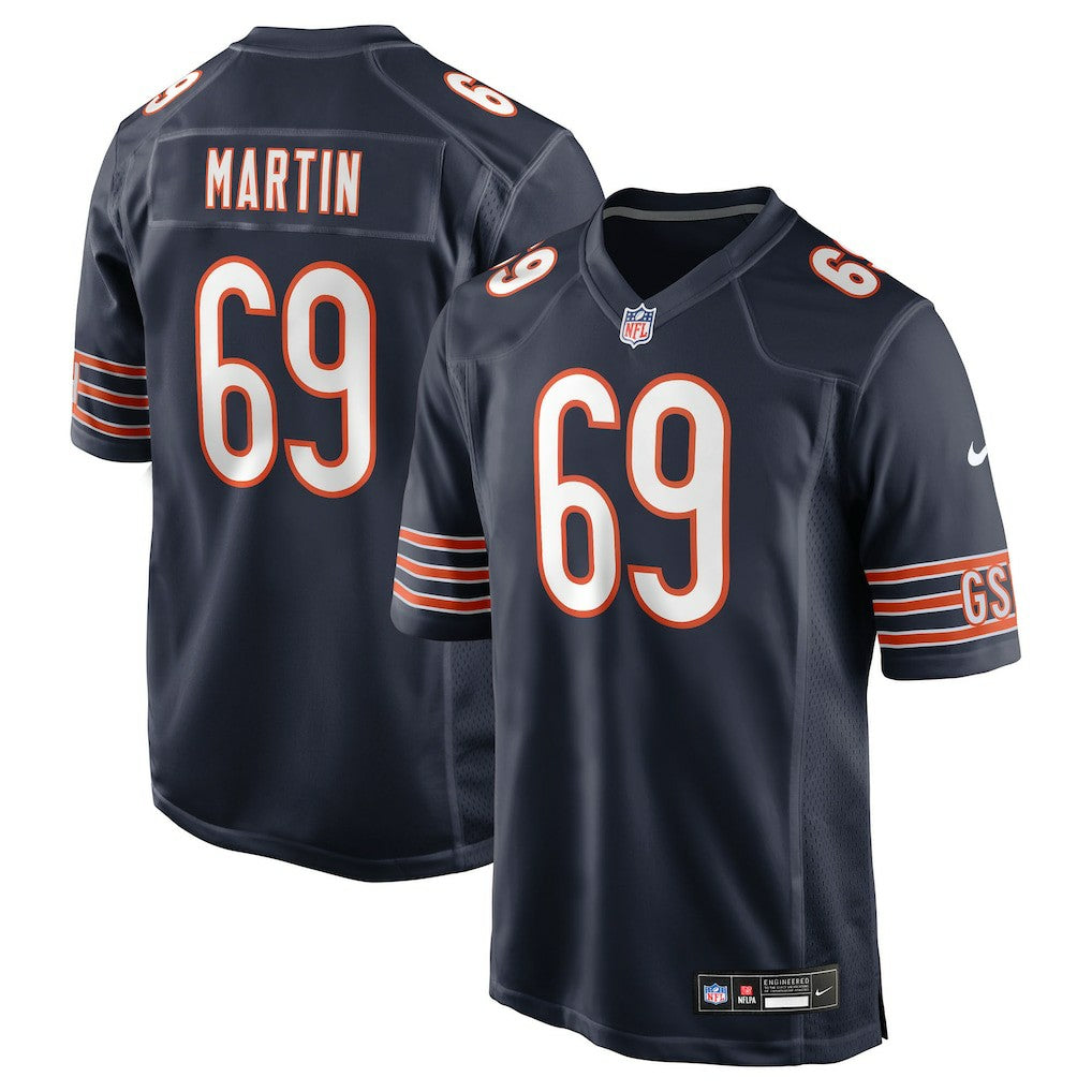 Chicago Bears Nike Jeremiah Martin  Team Game Jersey