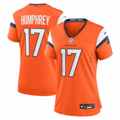 Denver Broncos Nike Lil'Jordan Humphrey  Women's Team Game Jersey