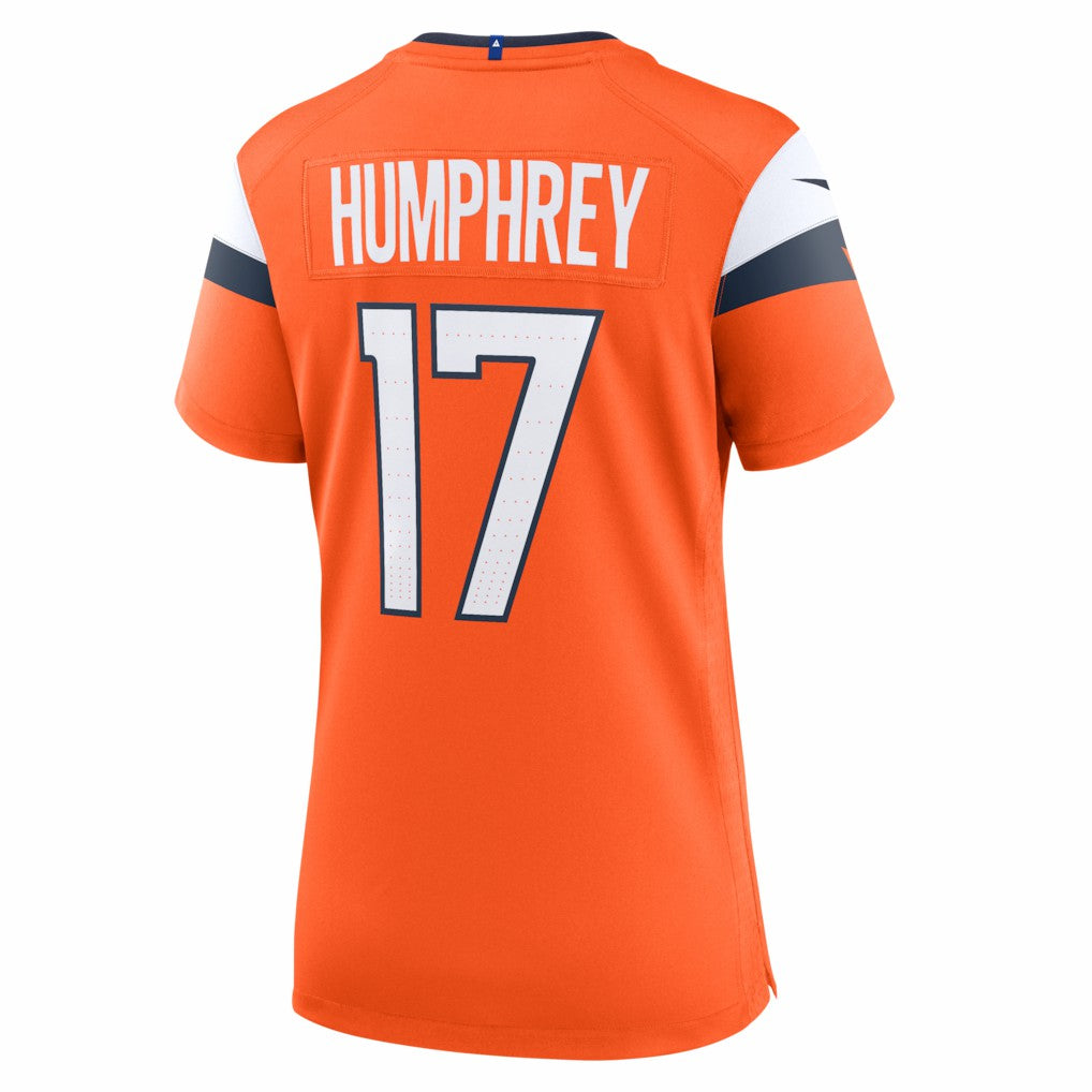 Denver Broncos Nike Lil'Jordan Humphrey  Women's Team Game Jersey