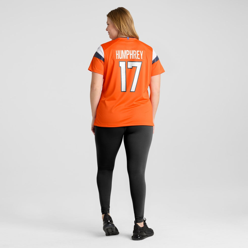 Denver Broncos Nike Lil'Jordan Humphrey  Women's Team Game Jersey