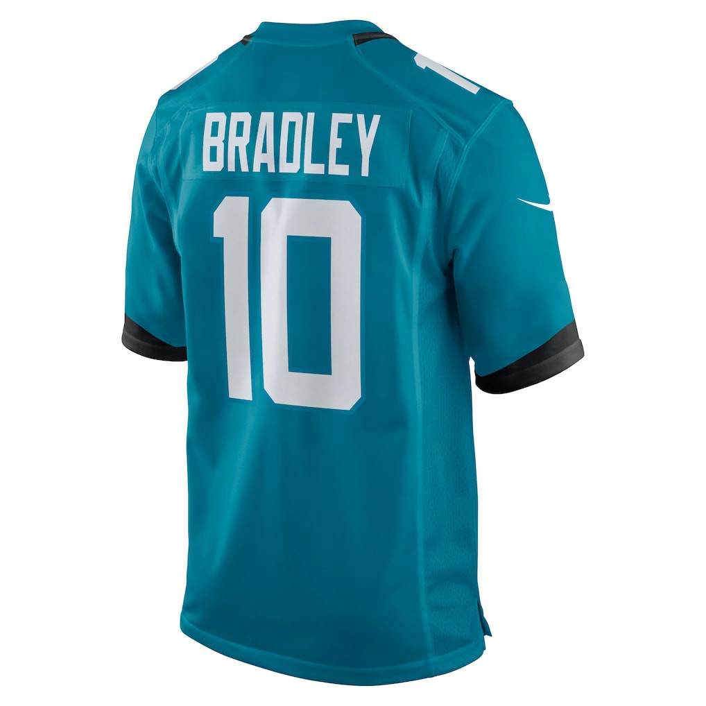 Jacksonville Jaguars Nike Carter Bradley  Team Game Jersey