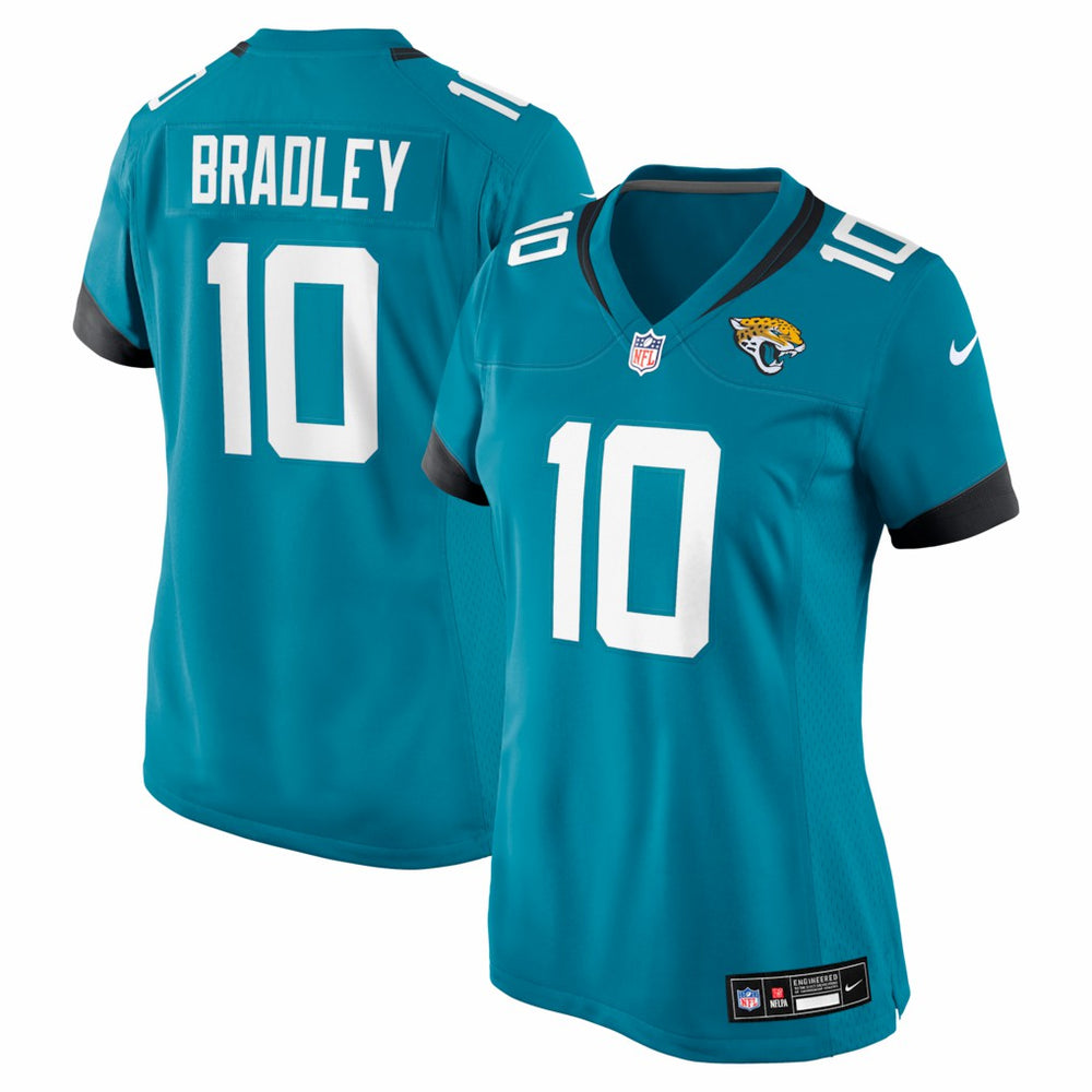 Jacksonville Jaguars Nike Carter Bradley  Women's Team Game Jersey