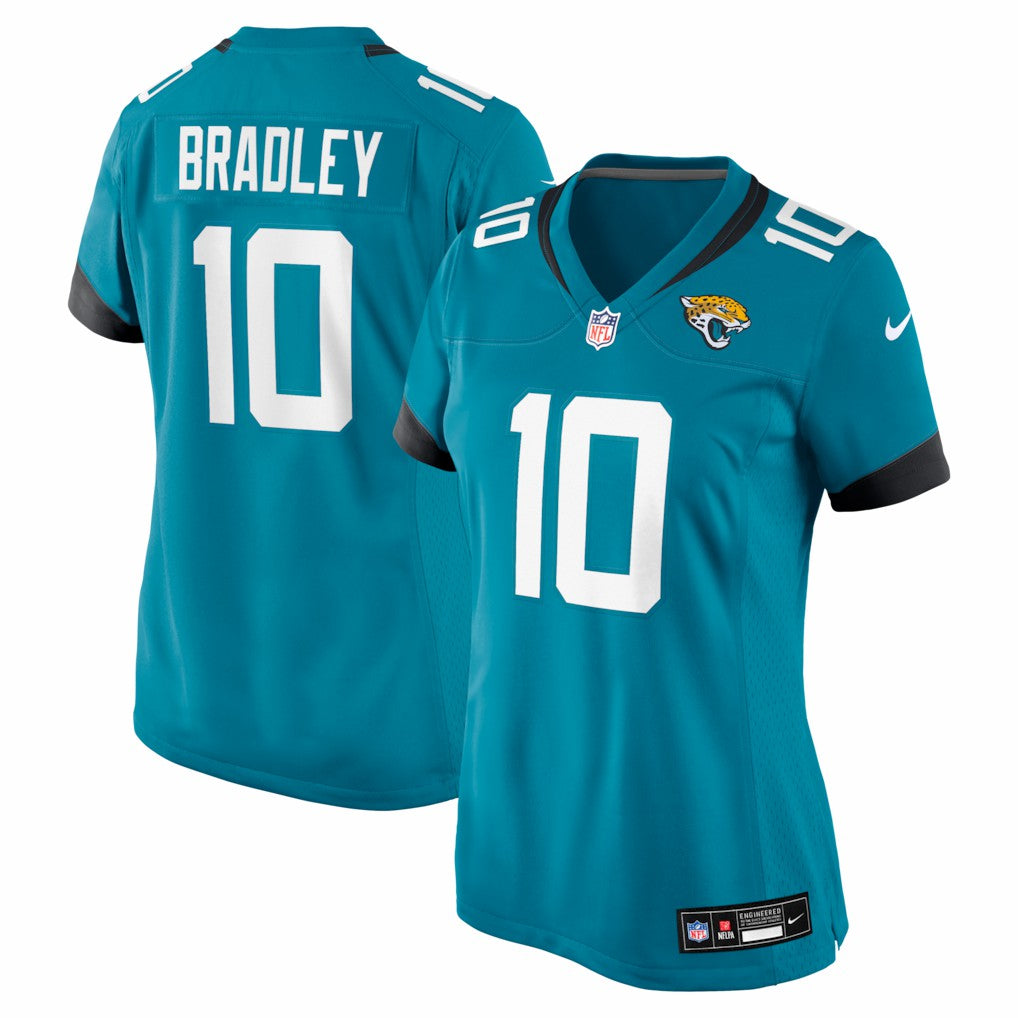 Jacksonville Jaguars Nike Carter Bradley  Women's Team Game Jersey