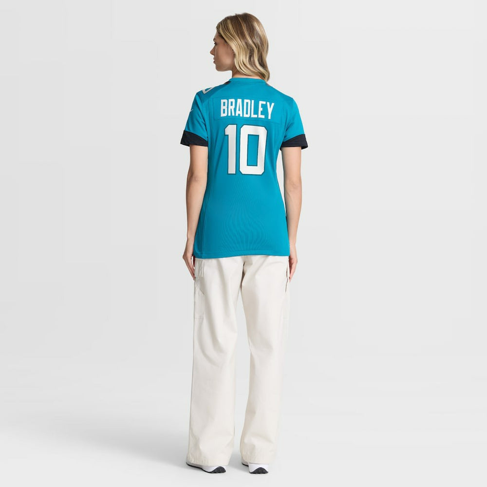 Jacksonville Jaguars Nike Carter Bradley  Women's Team Game Jersey