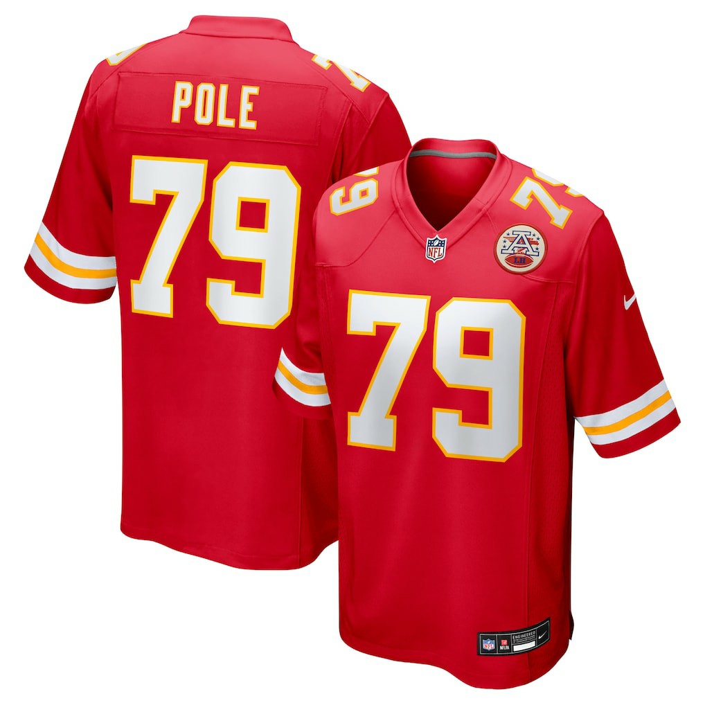 Kansas City Chiefs Nike Esa Pole  Team Game Jersey