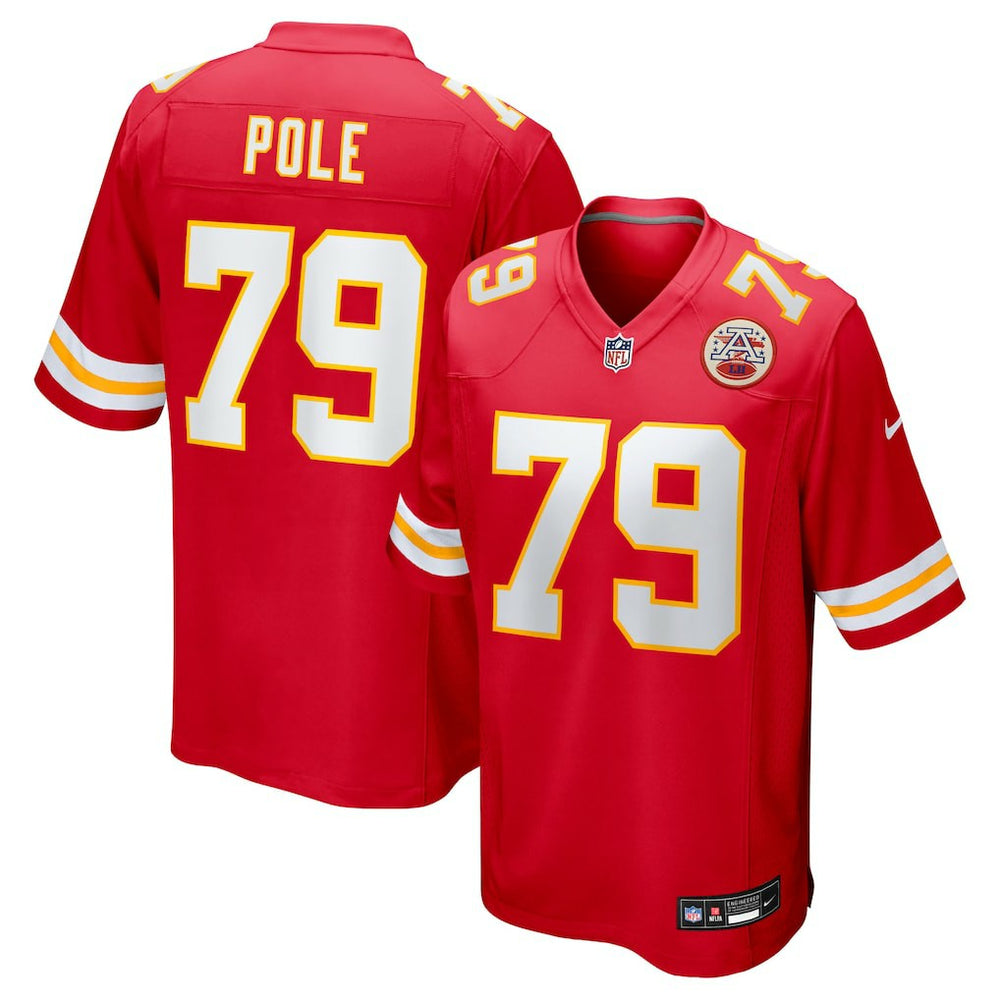 Kansas City Chiefs Nike Esa Pole  Team Game Jersey