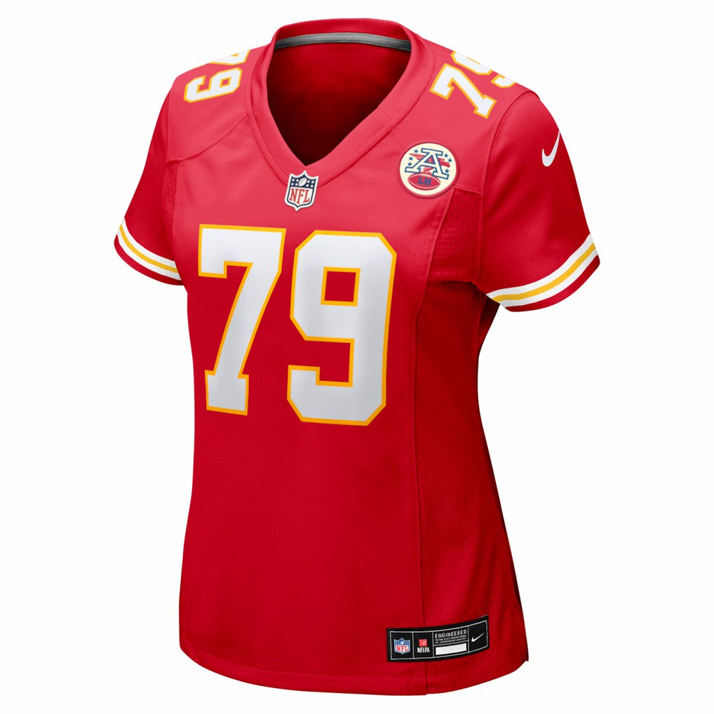 Kansas City Chiefs Nike Esa Pole  Women's Team Game Jersey