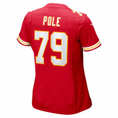 Kansas City Chiefs Nike Esa Pole  Women's Team Game Jersey