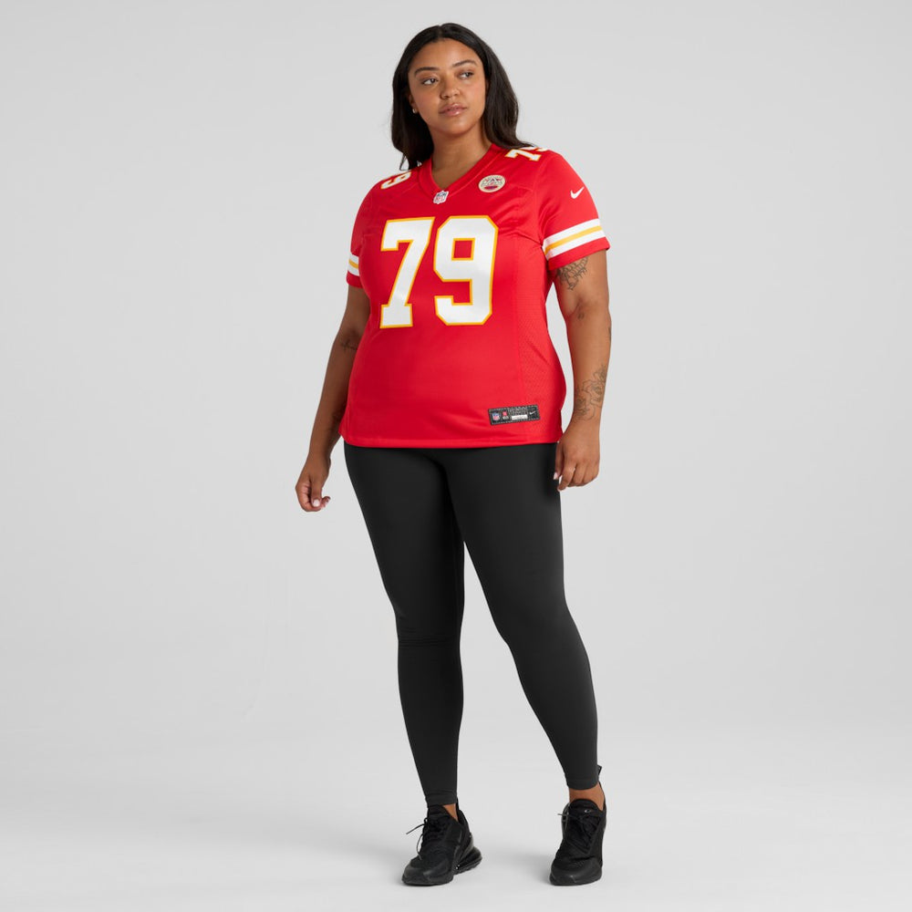 Kansas City Chiefs Nike Esa Pole  Women's Team Game Jersey