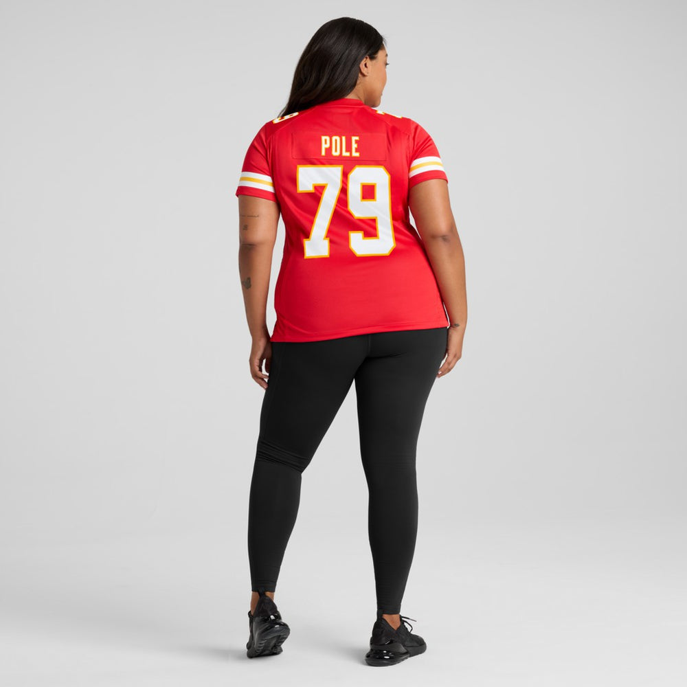 Kansas City Chiefs Nike Esa Pole  Women's Team Game Jersey