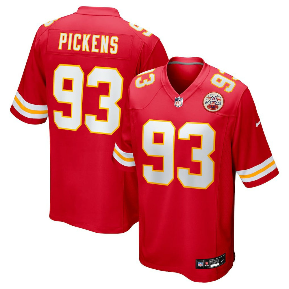 Kansas City Chiefs Nike Zacch Pickens  Team Game Jersey
