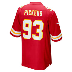 Kansas City Chiefs Nike Zacch Pickens  Team Game Jersey