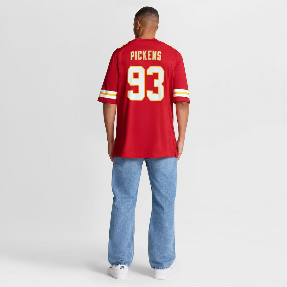 Kansas City Chiefs Nike Zacch Pickens  Team Game Jersey