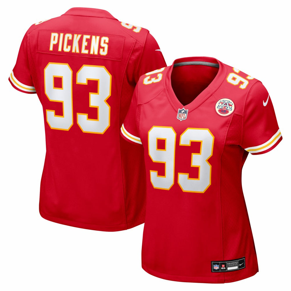 Kansas City Chiefs Nike Zacch Pickens  Women's Team Game Jersey