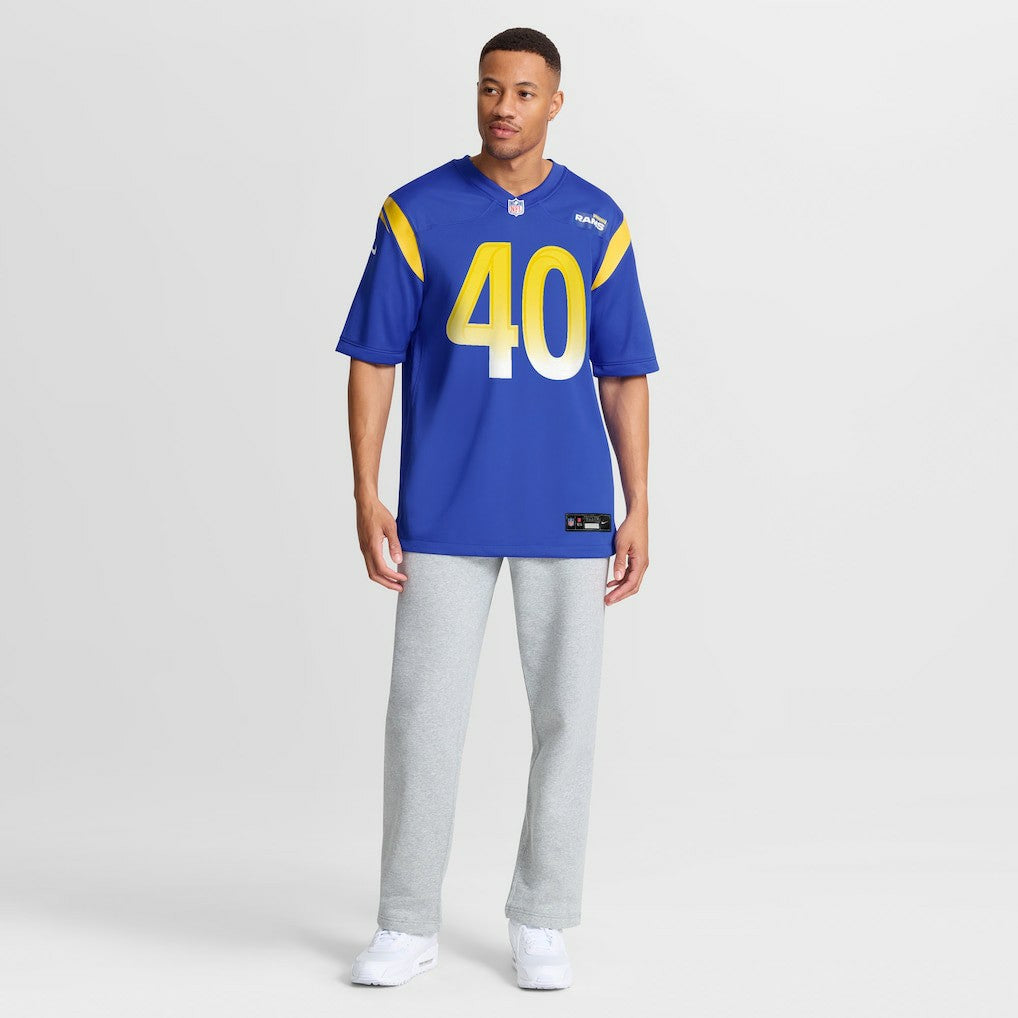 Los Angeles Rams Nike Jesse Luketa  Team Game Jersey