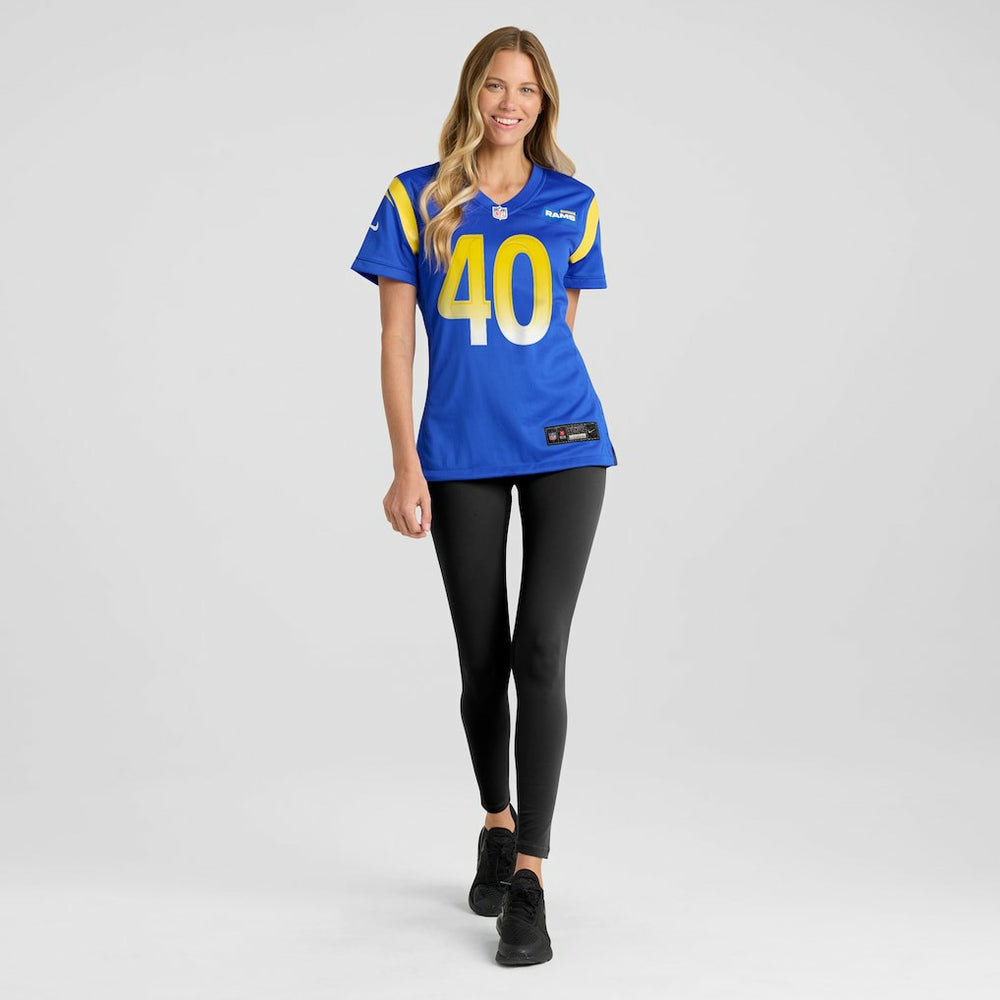 Los Angeles Rams Nike Jesse Luketa  Women's Team Game Jersey