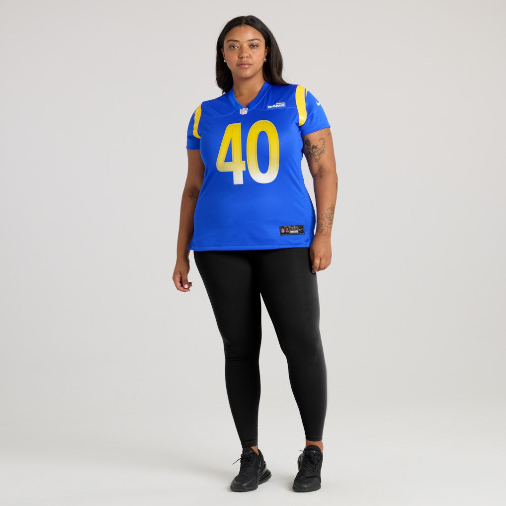 Los Angeles Rams Nike Jesse Luketa  Women's Team Game Jersey