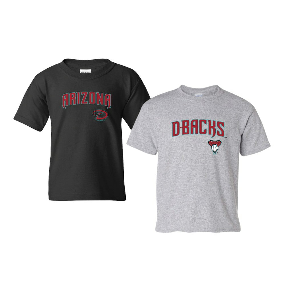 Arizona Diamondbacks Soft as a Grape Youth 2-Pack Logo T-Shirt Set | MLB Outlet