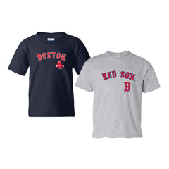 Boston Red Sox Soft as a Grape Youth 2-Pack Logo T-Shirt Set | MLB New
