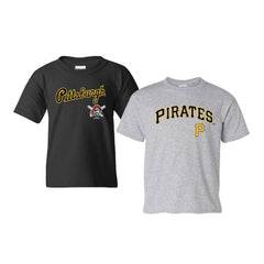 Pittsburgh Pirates Soft as a Grape Youth 2-Pack Logo T-Shirt Set | MLB Near me
