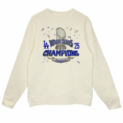Los Angeles Dodgers Tiny Turnip Women's 2025 World Series Champions Parade Sweatshirt | MLB Outlet