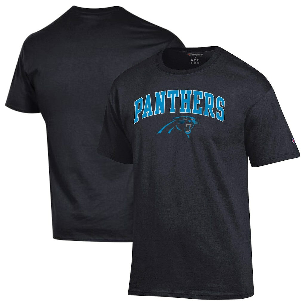 Carolina Panthers Champion Arch Over Logo T-Shirt