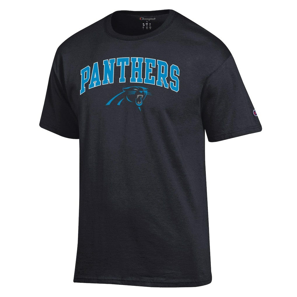 Carolina Panthers Champion Arch Over Logo T-Shirt