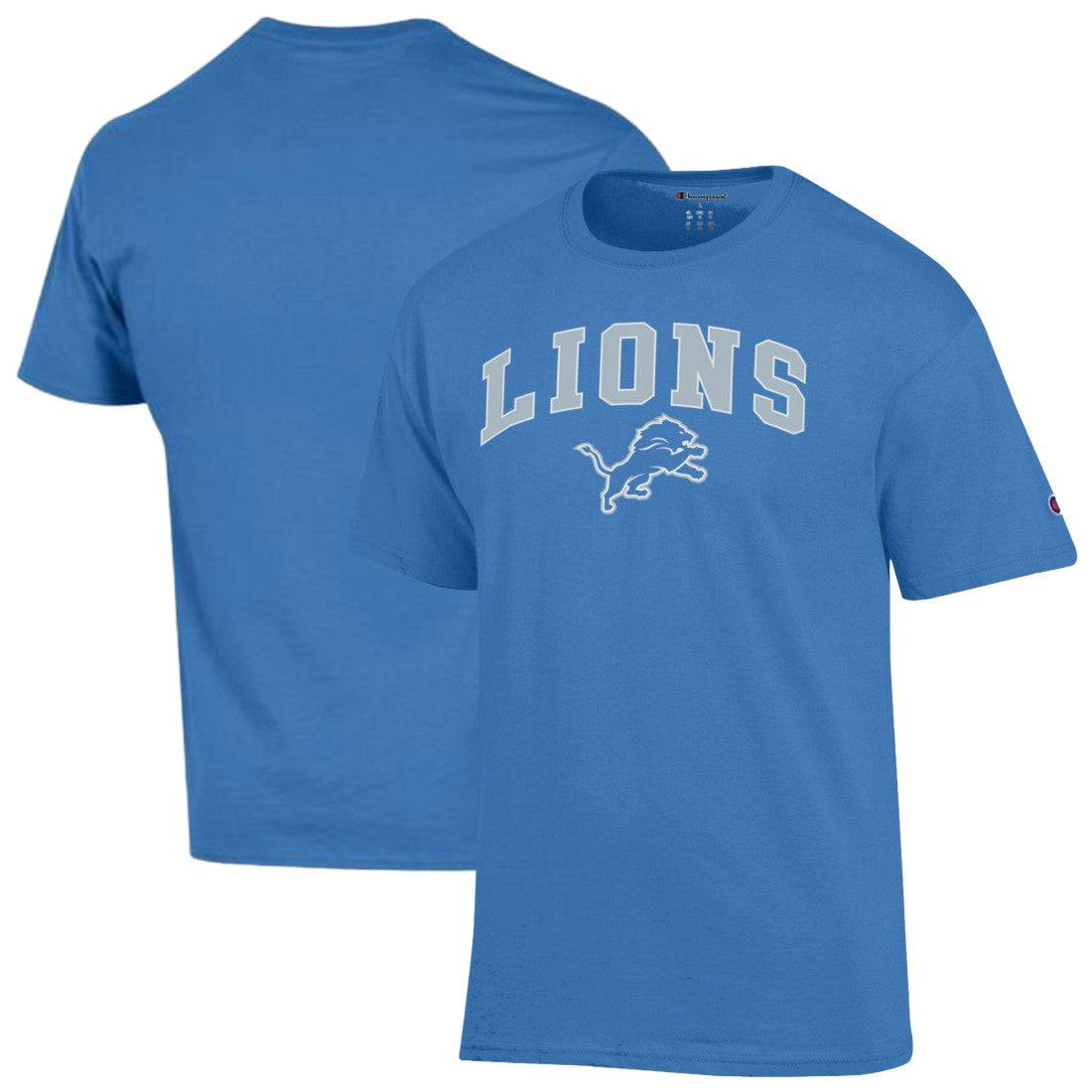 Detroit Lions Champion Arch Over Logo T-Shirt