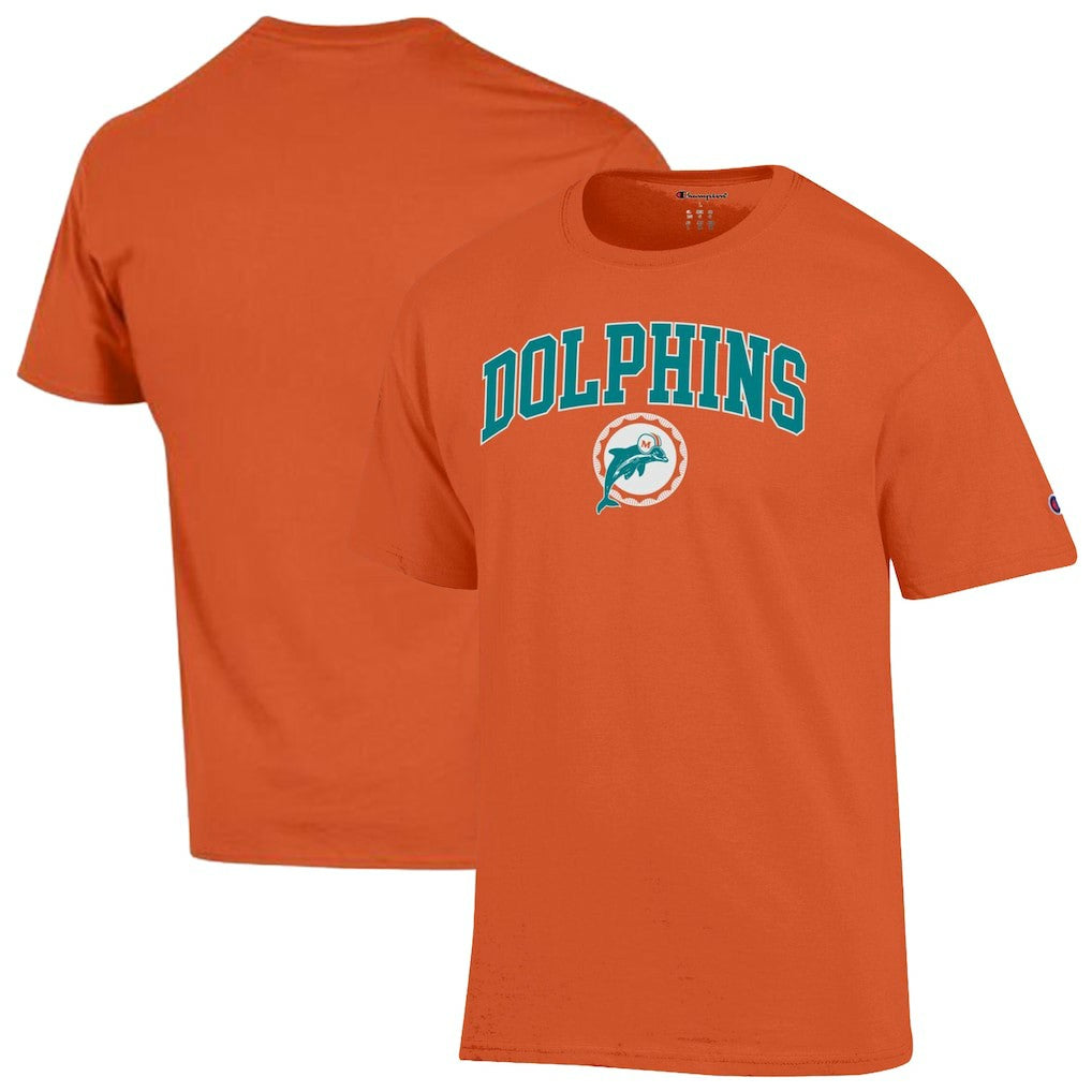 Miami Dolphins Champion Arch Over Logo T-Shirt