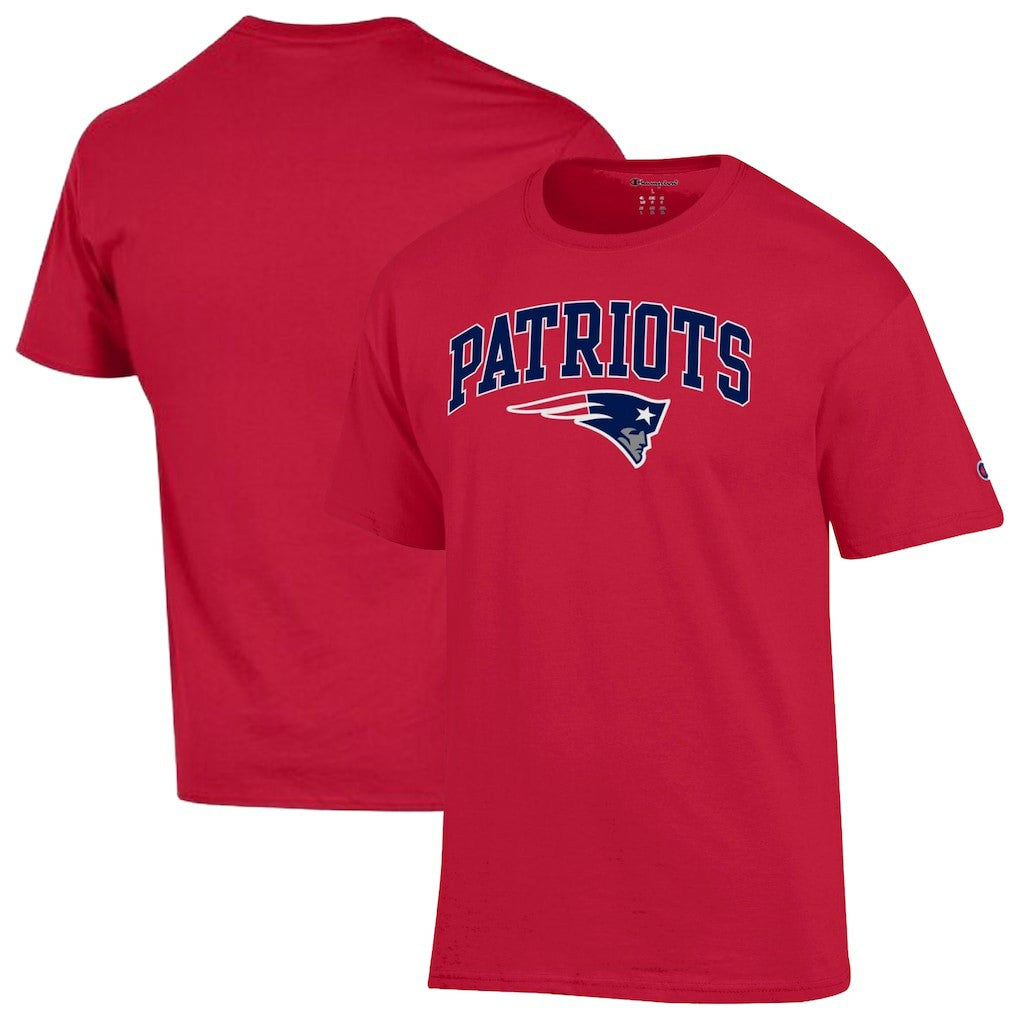 New England Patriots Champion Arch Over Logo T-Shirt