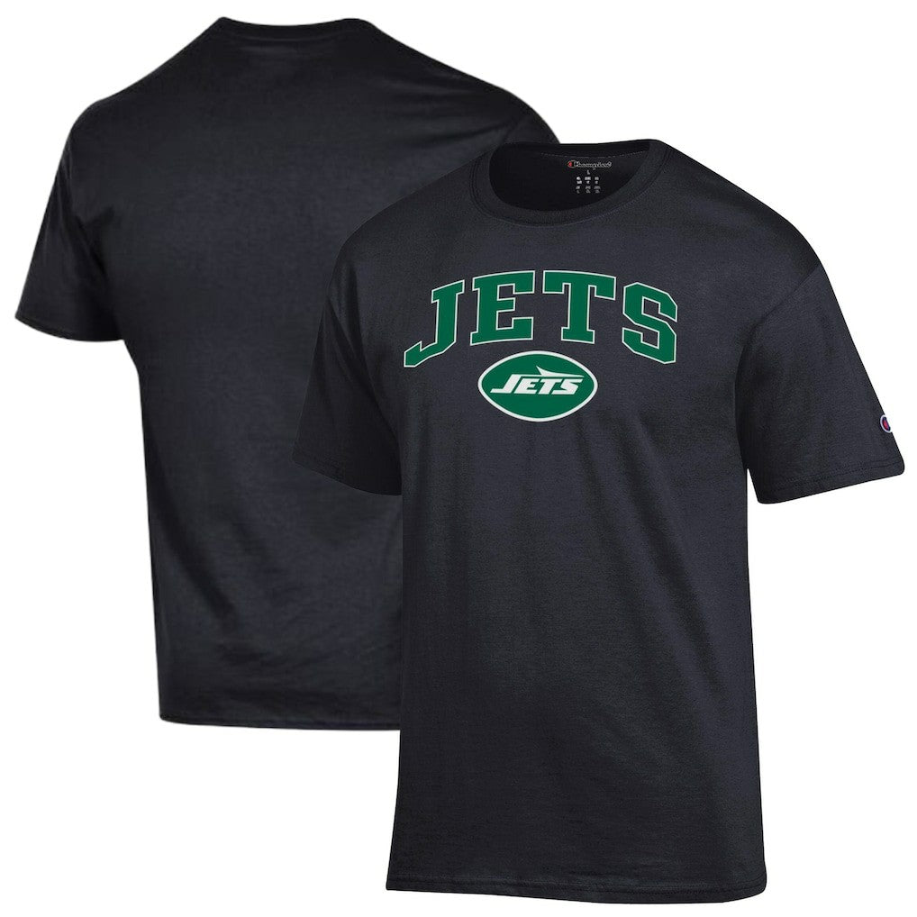 New York Jets Champion Arch Over Logo T-Shirt